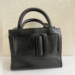 Boyy leather/suede small Bobby bag